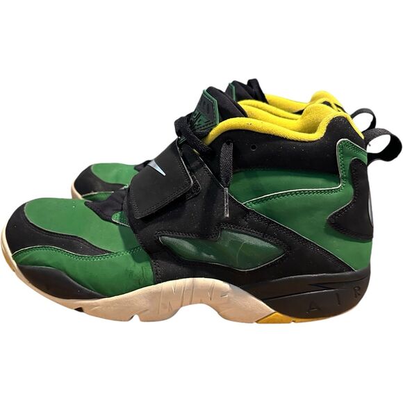 Nike Air Diamond Turf Oregon Ducks Green 309434-302 Men Size 14 Sneakers Shoes main image 5